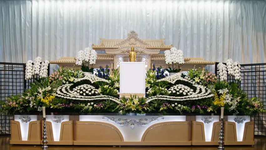 花祭壇プラン　プレミアム