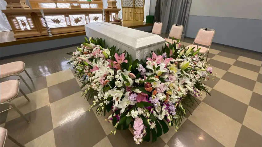 キャスケットフラワー