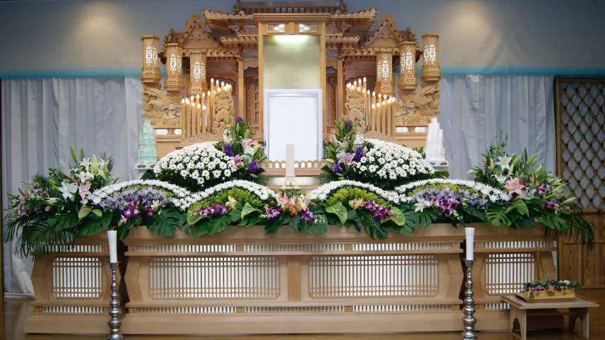 花祭壇プラン　スタンダード